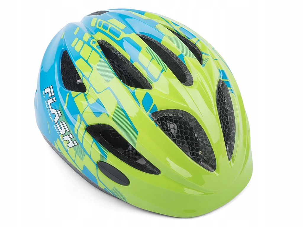 Kask dziecięcy Author Flash zielony 47-51cm