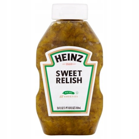 HEINZ z USA oryginalny Sweet relish z USA 769ml