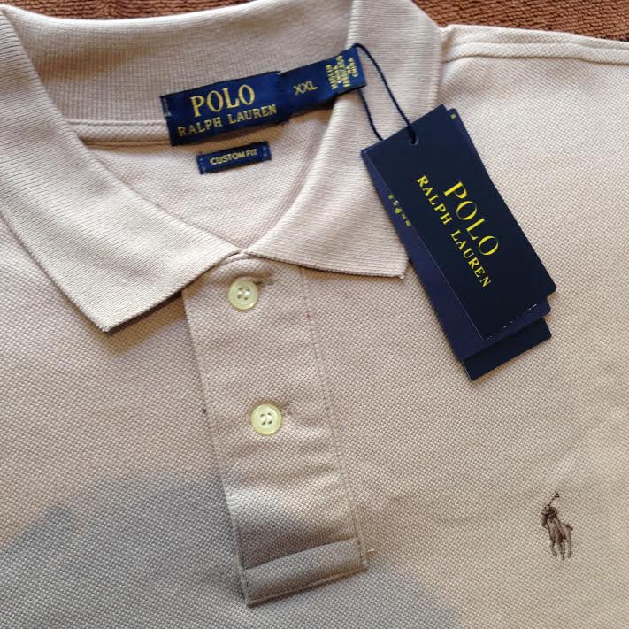 Polówka POLO Ralph Lauren nowa XXL modna beżowa