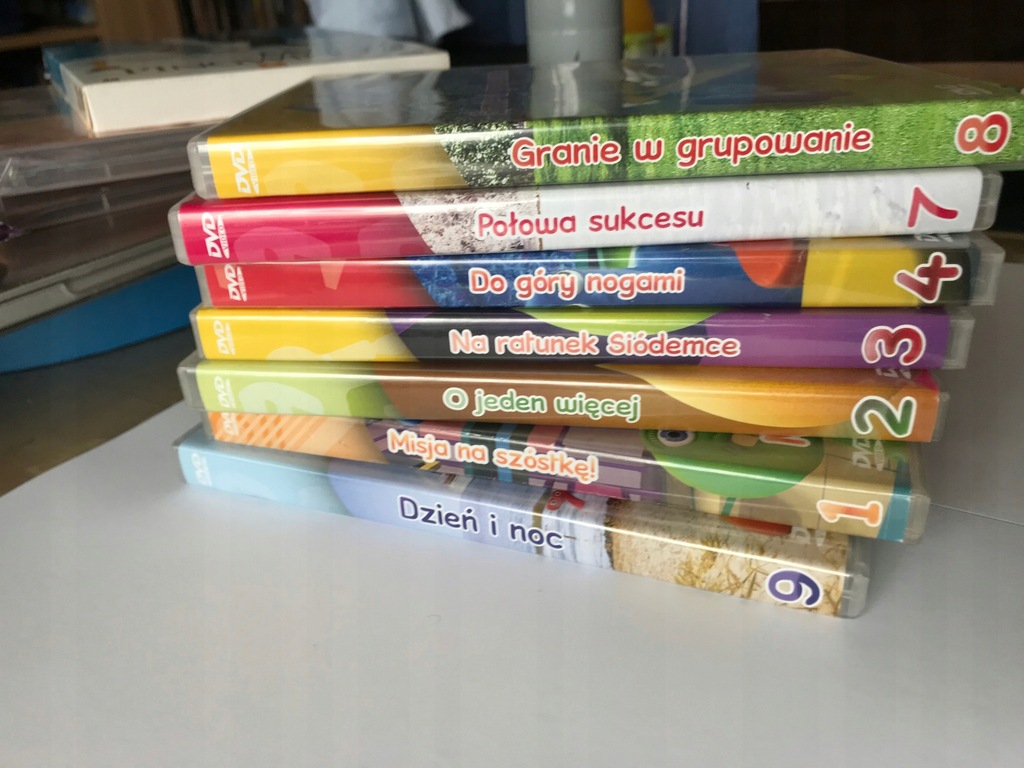 Supercyfry, cyferki, kolekcja bajek, 7xDVD