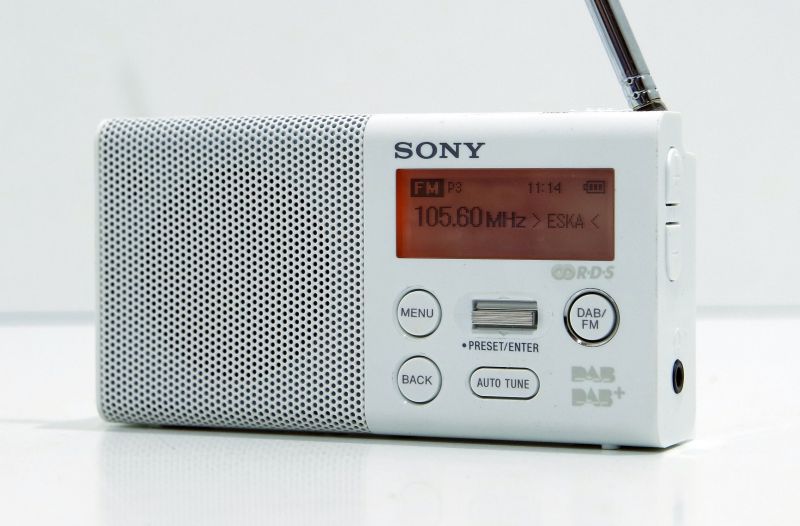 RADIO KIESZONKOWE DAB+, FM SONY XDRP1DBP 7353058781 oficjalne