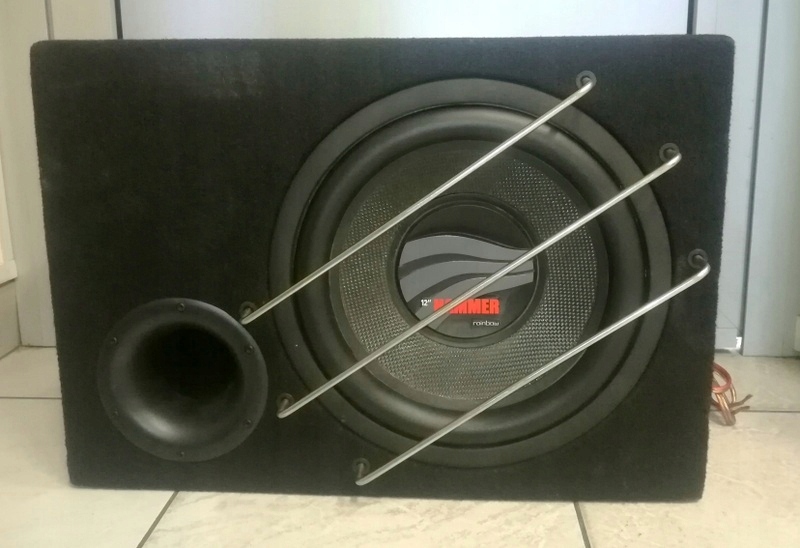 GŁOŚNIK RAINBOW HAMMER 12" DEDYKOWANA OBUDOWA