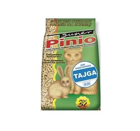 Super Pinio Tajga żwirek drewniany 10L