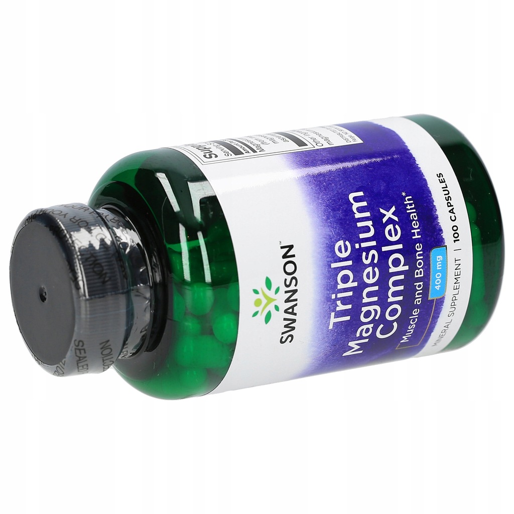 SWANSON TRIPLE MAGNESIUM COMPLEX MAGNEZ 400MG 100 6790205277