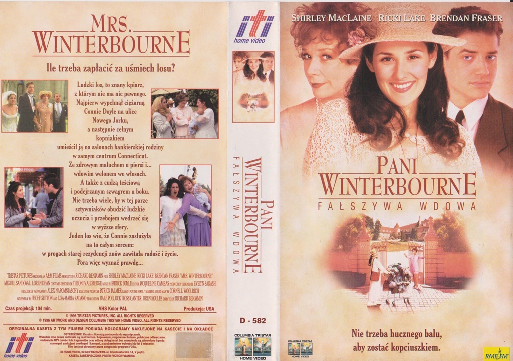 [VHS-218] PANI WINTERBOURNE - FAŁSZYWA WDOWA