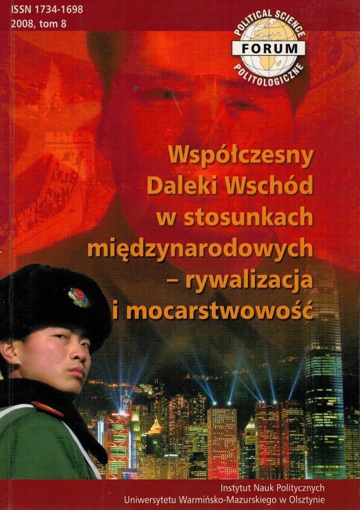 FORUM Politologiczne tom 8 Daleki Wschód }7392{