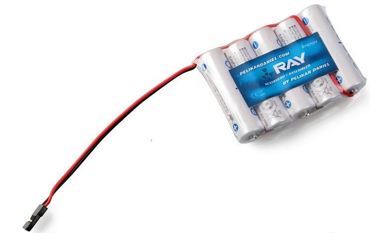 Akumulator Bateria RAY NIMH 2000 mAh 6,0V Sanyo RX