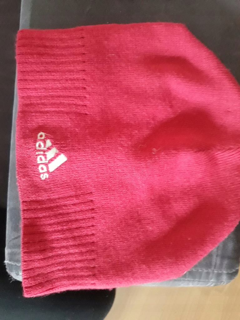 Czapka adidas zimowa różowa