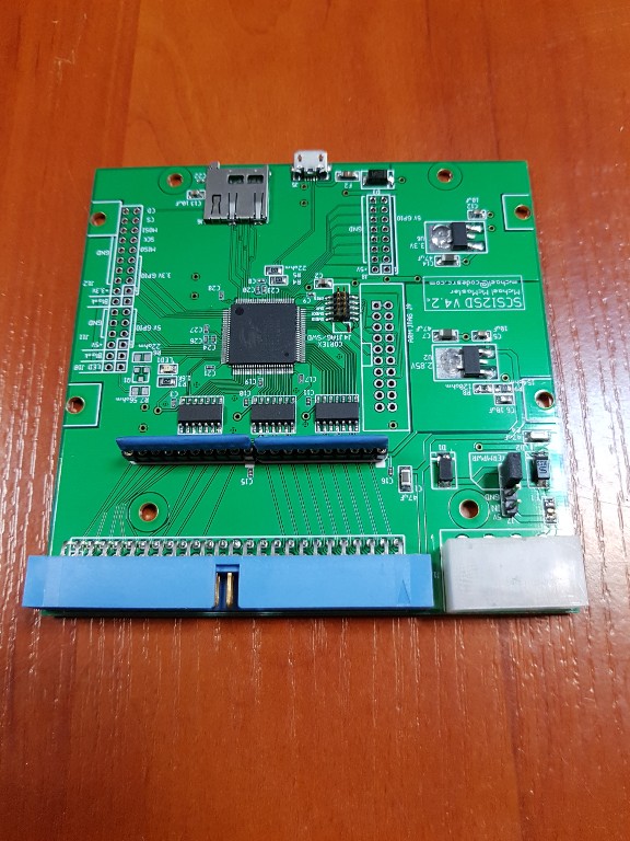 Emulator dysku SCSI 50PIN SCSI2SD jedyny w allegro