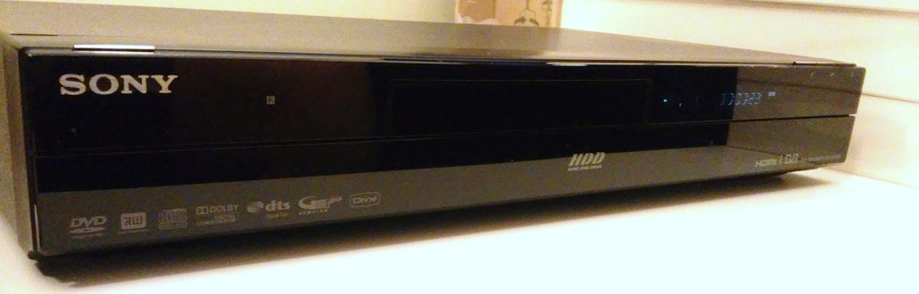 NAGRYWARKA DVD/HDD-SONY RDR DC100 160GB_ DIVX_HDMI