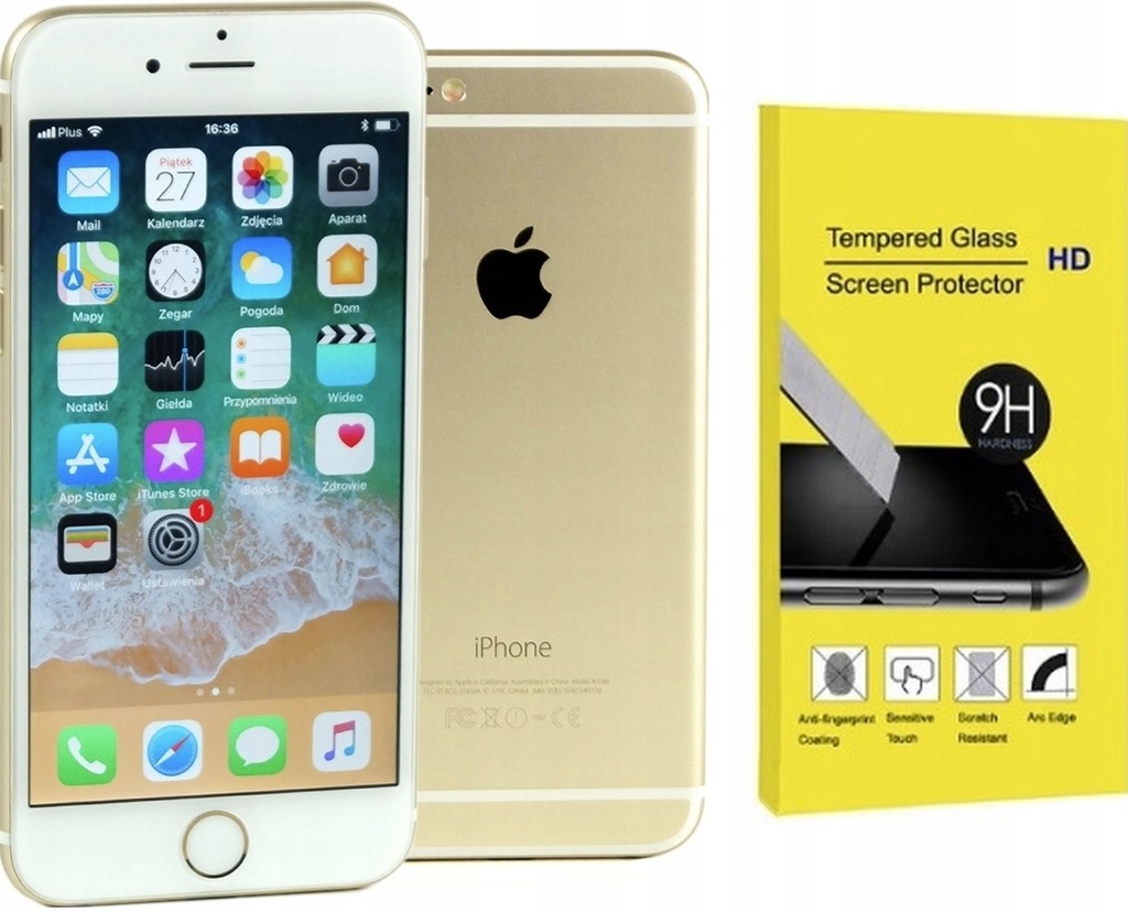 iPhone 6 16GB GOLD BIAŁY ZŁOTY 3M GWARANCJI FV23%