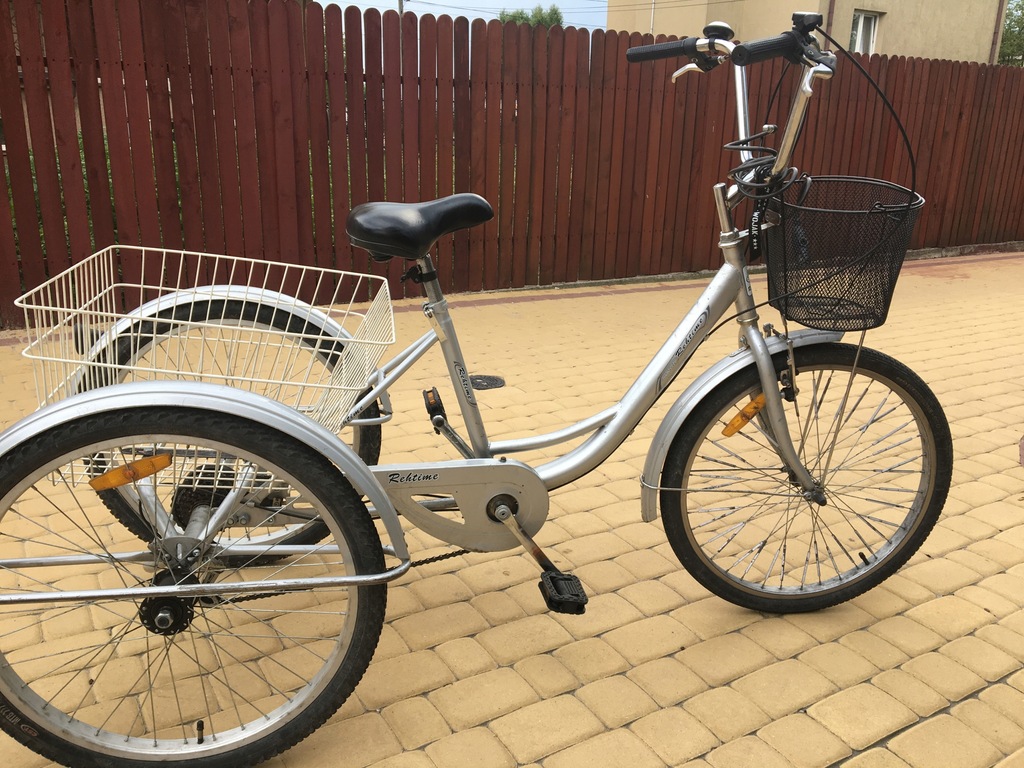 Trójkołowy rower Rehtime dla osoby dorosłej
