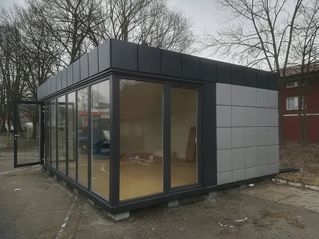 PAWILON HANDLOWY GASTRONOMICZNY BIURO KIOSK 6x5,0m