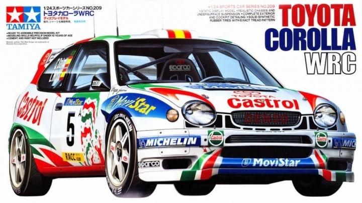 TAMIYA 24209 1:24 TOYOTA COROLLA WRC