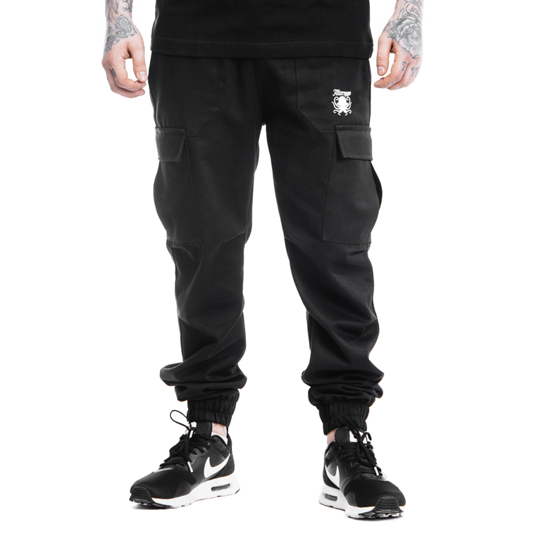 Spodnie Jogger Pants "Cargo"-Black L