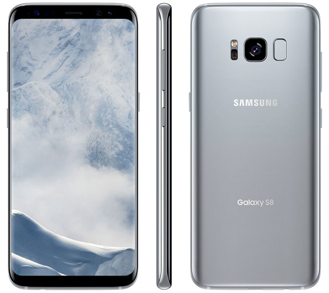 samsung s8 arctic grey