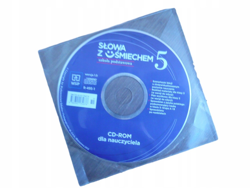 SŁOWA Z USMIECHEM kl. 5 SPRAWDZIANY testy WSIP