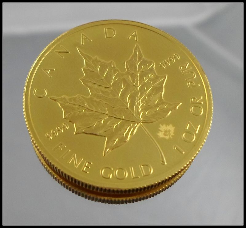 LIŚĆ KLONU 1 OZ - ZŁOTA MONETA 1 UNCJA