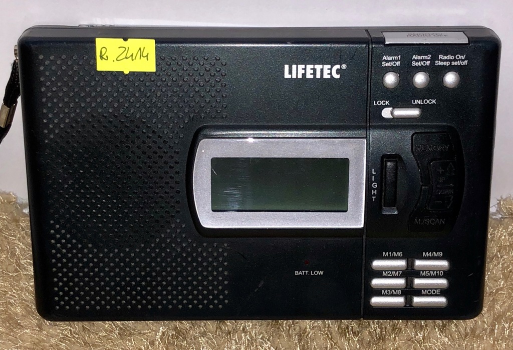 RADIO FM/SW/MW/LW/ LIFETEC LT9091 NR R.2414