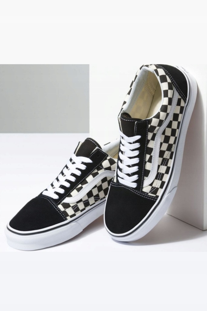 vans oldskool primary checkerboard