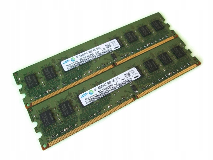 __SAMSUNG 4GB (2x2GB) 800Mhz Dual DDR2 CL6 F-Vat !