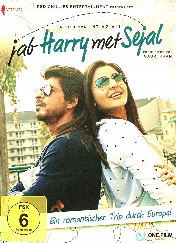 JAB HARRY MET SEJAL (DVD) Shah Rukh Khan Bollywod