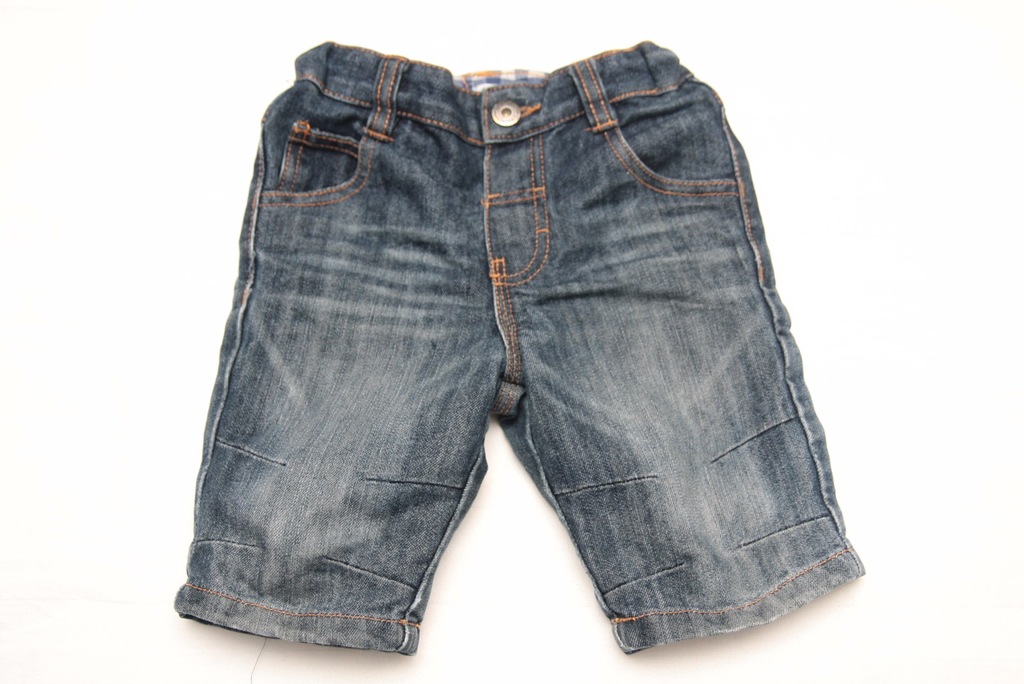 Spodnie szorty jeansowe F&F r.104