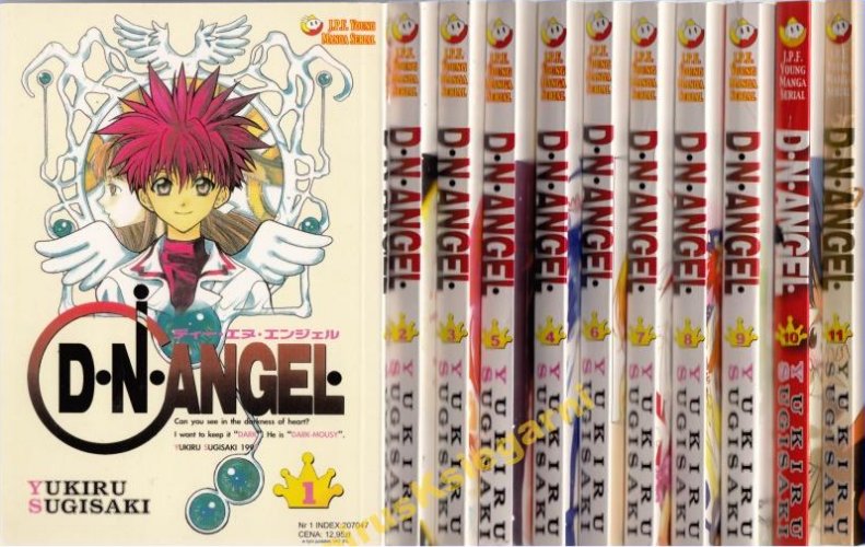D.N.Angel 11 tomów - Yukiru Sugisaki