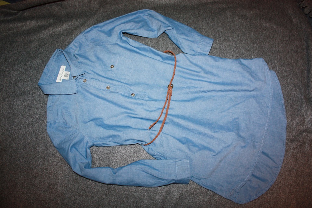 146 tunika bluzka sukienka jeansowa jeans H&amp;M