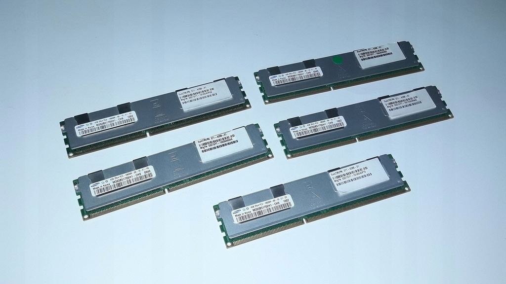Pamięć Serwerowa DDR3 20GB 5X4GB Samsung Gwarancja