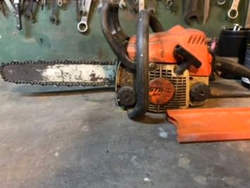 Pilarka spalinowa STIHL MS 180 nie odpala