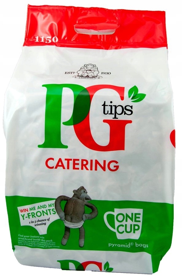 Angielska Herbata PG TIPS 1150 piramidek Oryginał