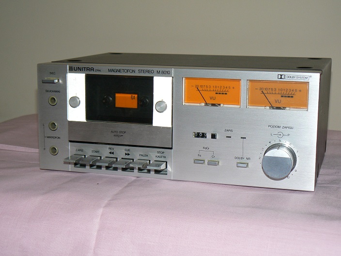 Magnetofon Unitra ZRK  M 8010 rodem z PRL