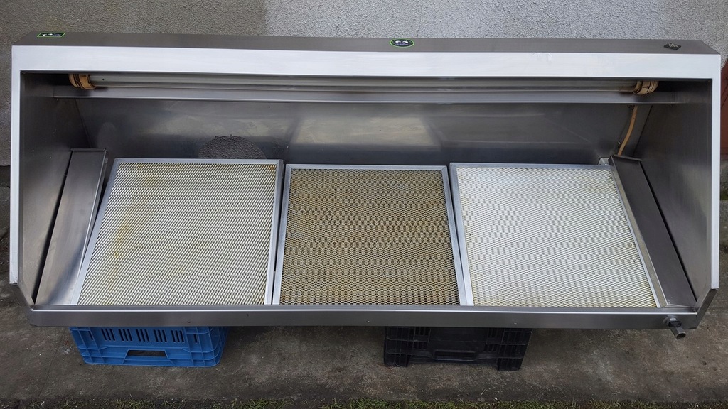 OKAP GASTRONOMICZNY 170x60x40 + FILTRY