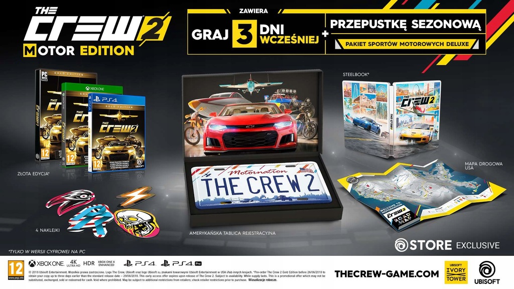 The Crew 2 Motor Edition Xbox One NOWA