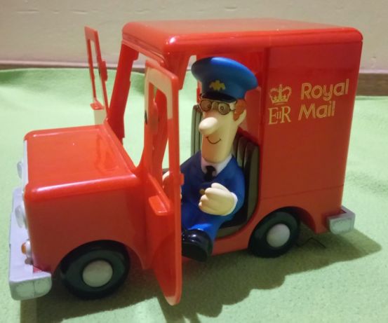 Listonosz Pat auto samochód pocztowy Royal Mail 