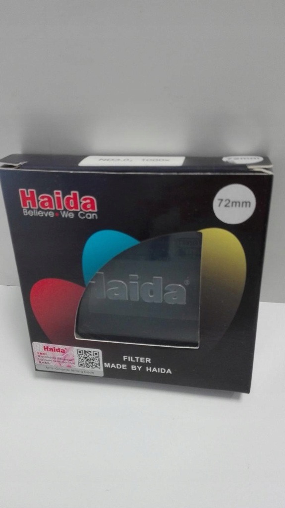 HAIDA ND 3.0 1000X 72MM
