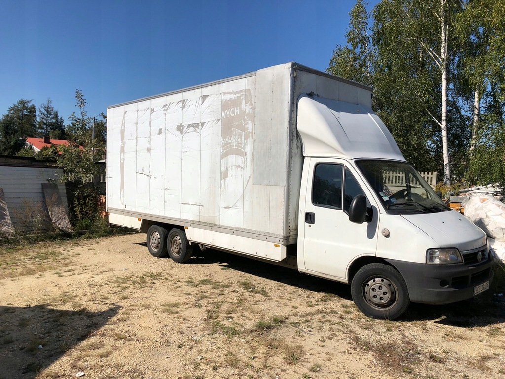 FIAT DUCATO KONTENER kat B do 3.5t na bliżniakach