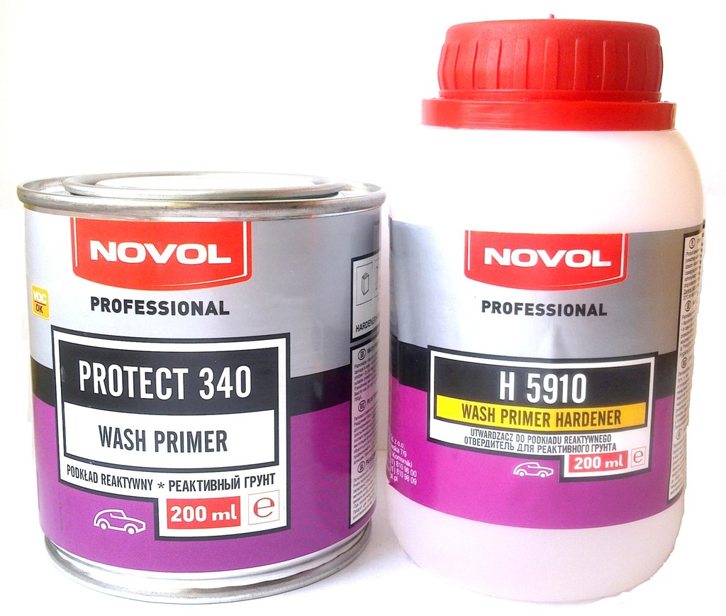 Podkład reaktywny Protect 340 NOVOL 200ml+200ml - 7162631634 ...