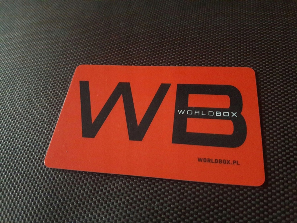 Karta Podarunkowa (bon,voucher) - Worldbox- 1000zł