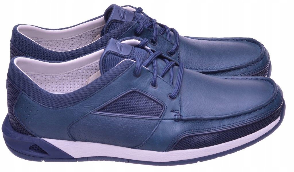 Clarks ormand sail navy deals casual shoes