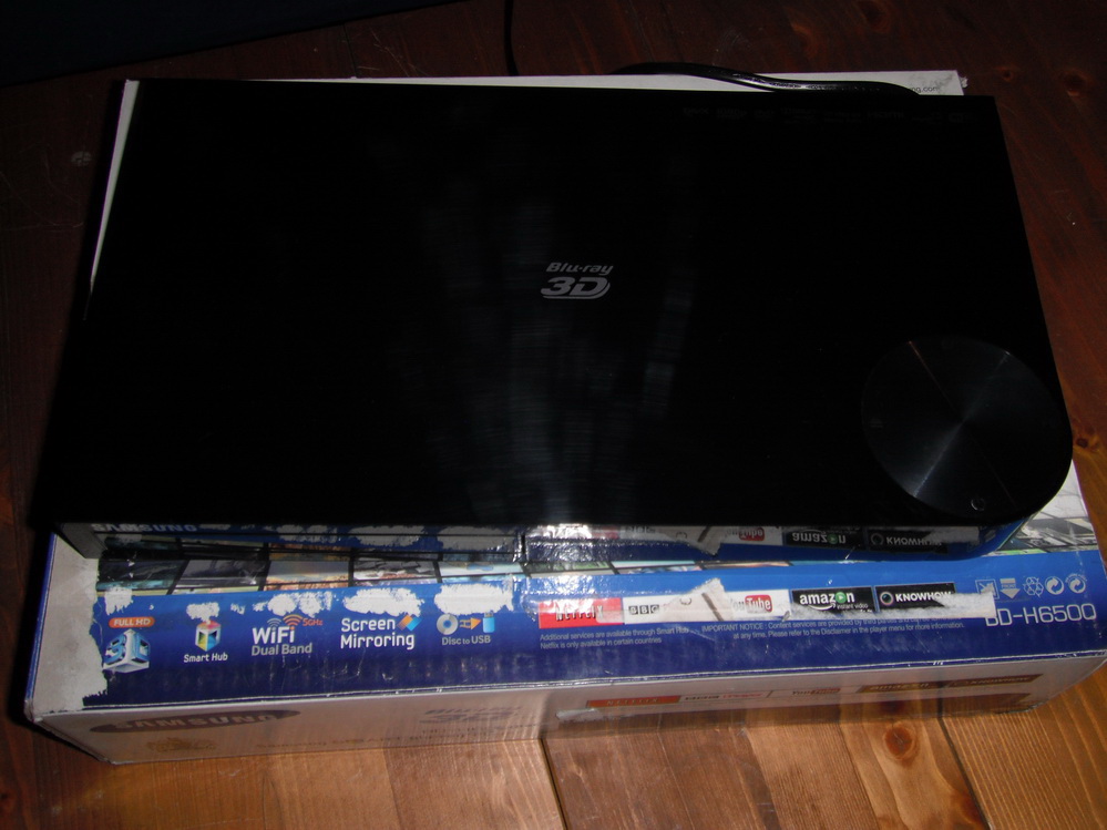 Odtwarzacz Bluray 3D SAMSUNG BDH6500 7102752890 oficjalne