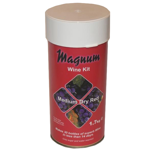 Wino domowe MAGNUM RED 23l ~3 zł za butelkę x30szt