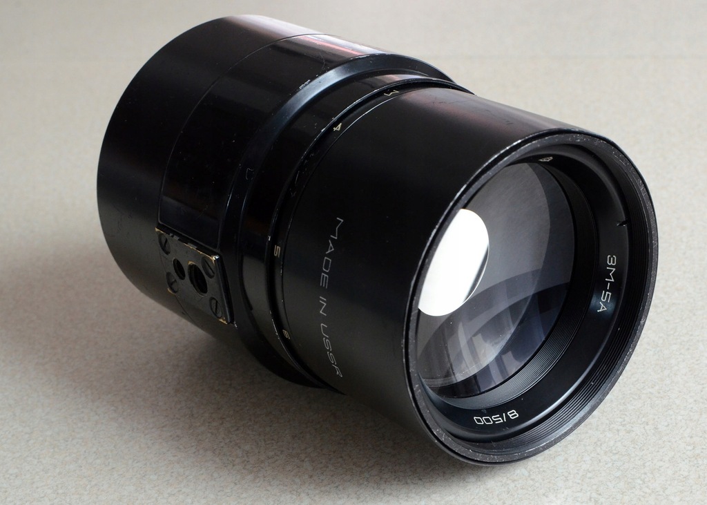 TELEOBIEKTYW LUSTRZANY 3M-5A 8/500 ZM-5A astrofoto