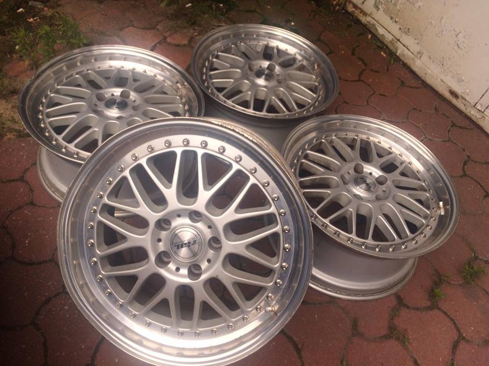 Felgi rial daytona 5x114,3 skręcane 18 cali bbs rc