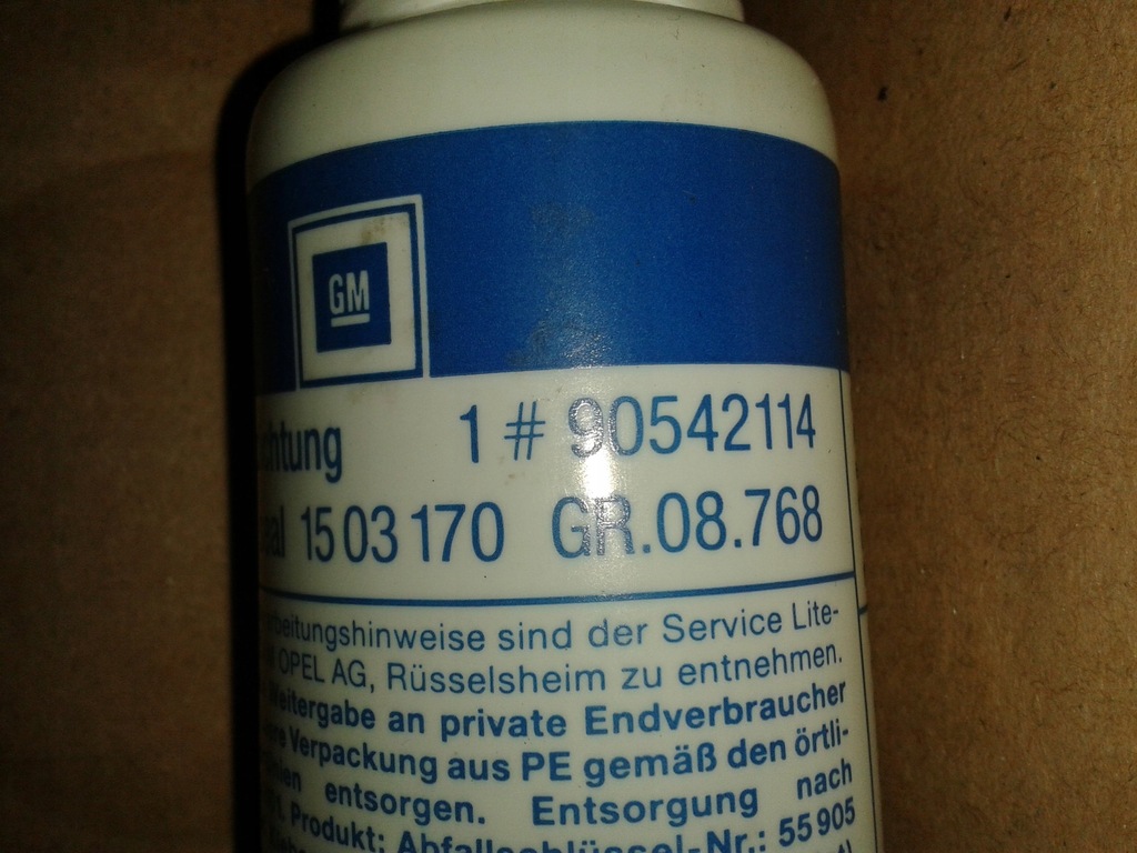 Opel 90542114 Mieszanka uszczelniająca i blokująca - 7504691974 ...