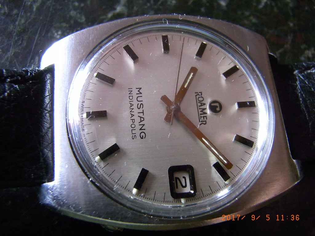 ROAMER Mustang Indianopolis - automatic .RARYTAS !