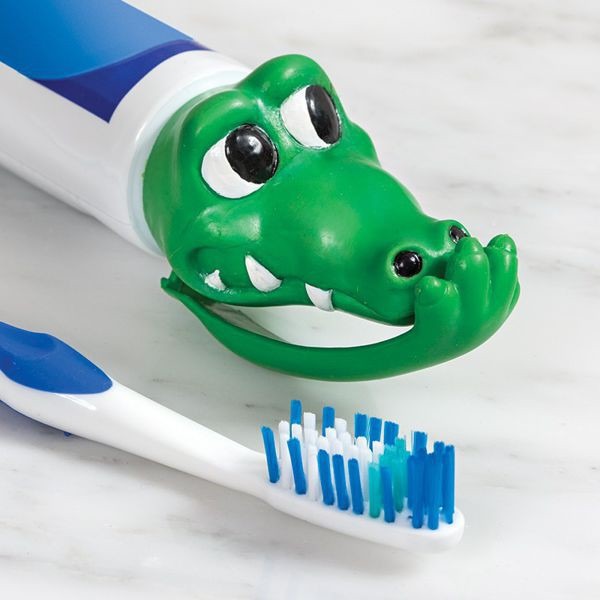 Nakładka na pastę do zębów KROKODYLEK dla dzieci