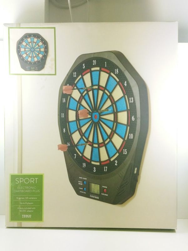 ELECTRONIC DARTBOARD TESCO KOMPLET 7222037509 oficjalne archiwum