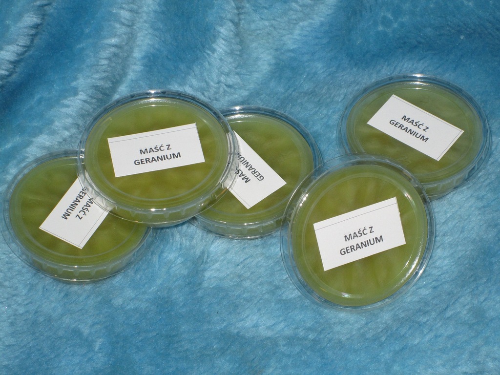 MAŚĆ Z GERANIUM ROZSTĘPY- BÓLE -ZATOKI ITP-50 ml.